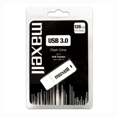 USB drive MAXELL, 128GB, USB3.0, White