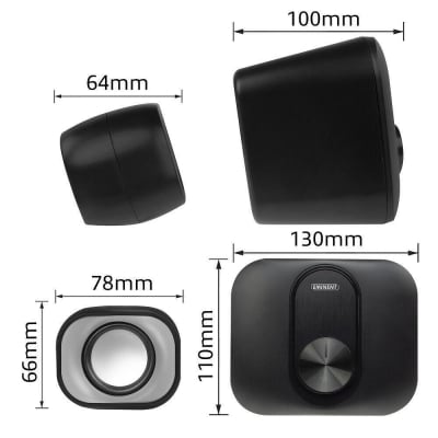 EWENT Eminent 2.1, 3.5 mm, USB, 11W