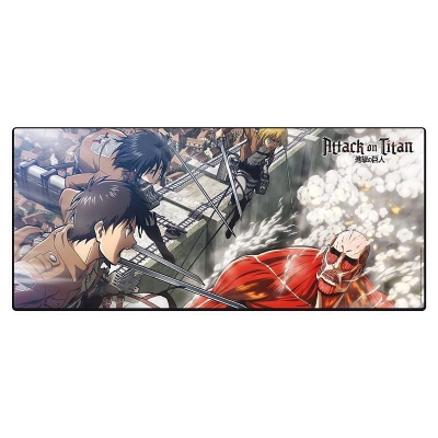 ABYSTYLE - ATTACK ON TITAN - Eren vs Colossal Titan, XXL gaming mousepad