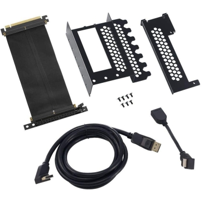 CableMod universal bracket and cable for vertical GPU mount