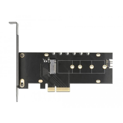 Delock card PCIe x4 to 1 x internal NVMe M.2 Key M, RGB LED, Low Profile