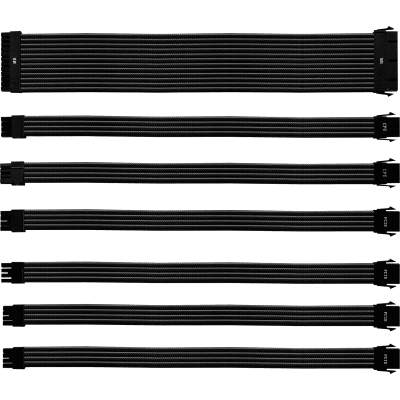 Cooler Master, Black Custom Cables