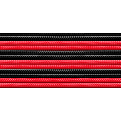Cooler Master, Red/Black Custom Cables