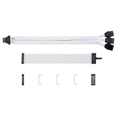 Lian-Li Strimer Plus V2, 16-Pin 12VHPWR to 3x8-Pin for RTX 40 Series, 108 LED