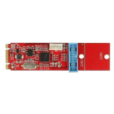 Delock adapter M.2 Key B+M male to 1 x USB 5 Gbps Pin Header