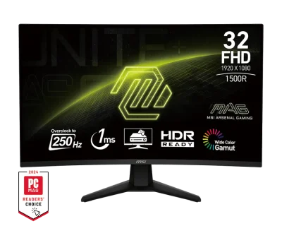 Монитор MSI MAG 32C6X - 31.5" 1920x1080 250Hz 1ms VA CURVED 1500R