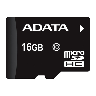 Карта памет 16GB microSDHC, A-Data, Class 10