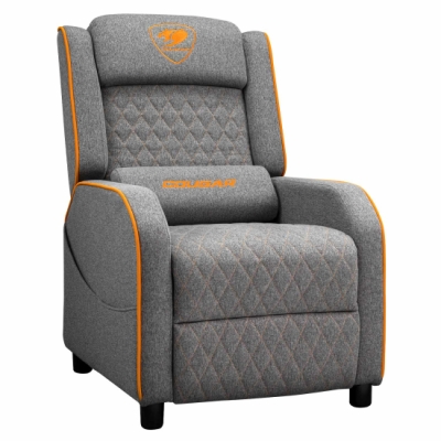 COUGAR RANGER ONE Gaming Sofa, Grey-Orange