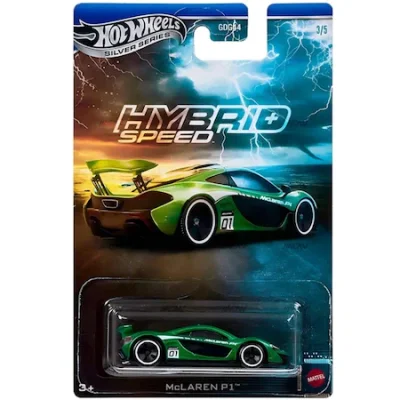 Количка McLaren P1 1:64 (Hot Wheels Silver Series)