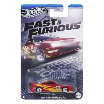 Количка Fast&Furious 1996 Acura Integra GSR 1:64 (Hot Wheels Silver Series)