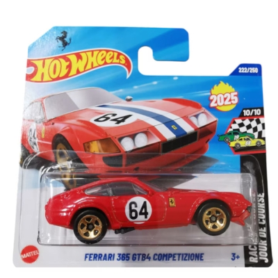 Количка Ferrari 365 GTB4 Competizione 1:64 (Hot Wheels)