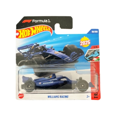 Количка Williams Racing F1 1:64 (Hot Wheels)