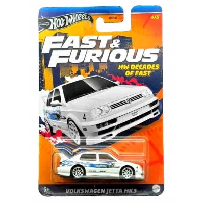 Количка Volkswagen Jetta MK3 Fast & Furious 1:64 (Hot Wheels)