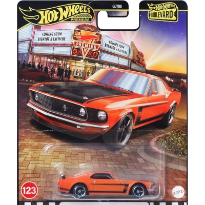 Количка '69 Ford Mustang Boss 302 (Hot Wheels Premium)