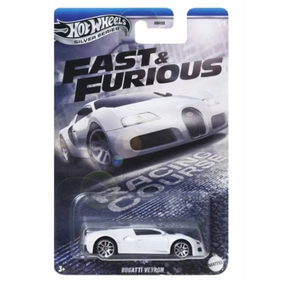 Количка Fast&Furious Bugatti Veyron 1:64 (Hot Wheels Silver Series)