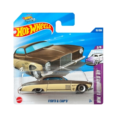 Количка Fish'd & Chip'd 1:64 (Hot Wheels)