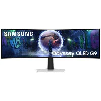 Монитор Samsung LS49DG934SUXEN Odyssey G93SD - 49 inch DQHD Curved 1800R 32:9 (5120x1440) 240Hz QD-OLED 240z, 0.03ms(GTG)