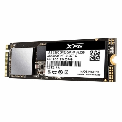 SSD диск 512GB A-Data XPG SX8200 Pro (ASX8200PNP-512GT-C), PCIe NVMe, M.2 (2280) Gen3