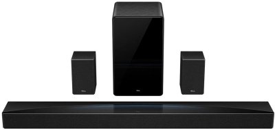 Саундбар TCL Q85H PRO - 7.1.4 Channel Dolby Atmos, DTSX 860W Max Power,TCL Ray Danz ,Wireless Subwoofer, Bluetooth5.1