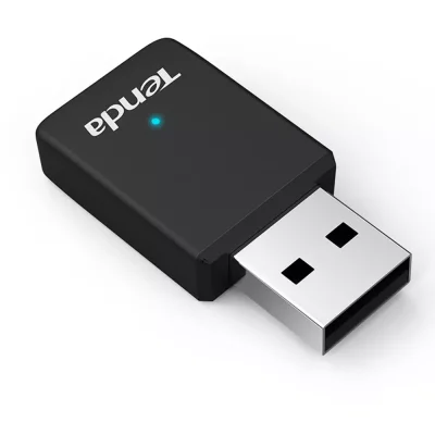 Мрежови адаптер Tenda U9, 650Mbps, Wireless AC, USB 2.0, черен, 1 външна антена