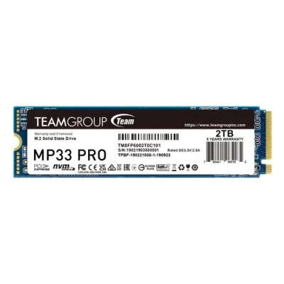 SSD диск TEAM MP33 PRO 2TB M2 PCI-E Gen3
