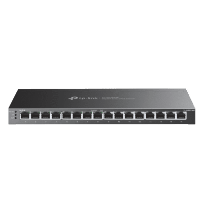 16-портов комутатор TP-Link TL-SG2016P JetStream Gigabit Smart с 8 PoE+ порта