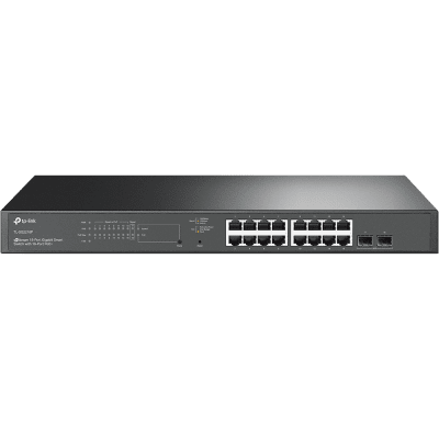 18-портов гигабитен управляем комутатор TP-Link JetStream TL-SG2218P с 16-портов PoE+