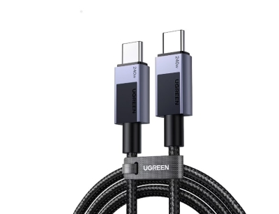 Кабел Ugreen L513 45068, USB-C/USB-C, 240W, 2м - сив
