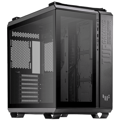 Кутия ASUS TUF Gaming GT502 Horizon ARGB, ATX, Black Edition