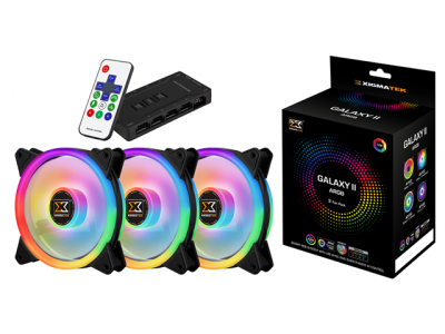 Вентилатори Xigmatek Galaxy II Essential 3 Fan Pack EN42104