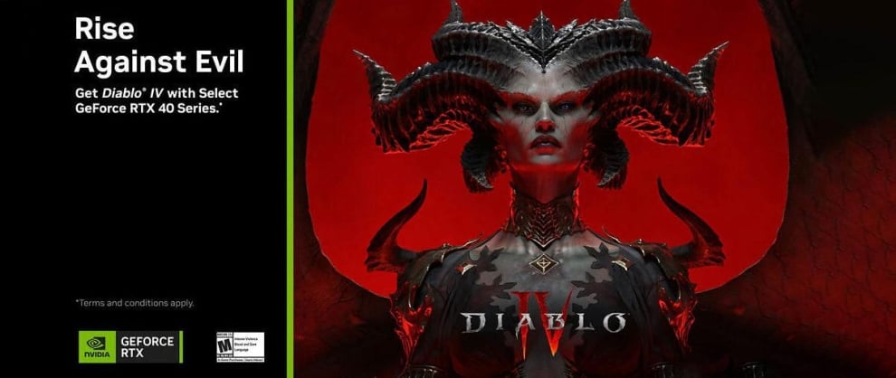 NVIDIA подарява Diablo IV със серията видеокарти GeForce RTX 40