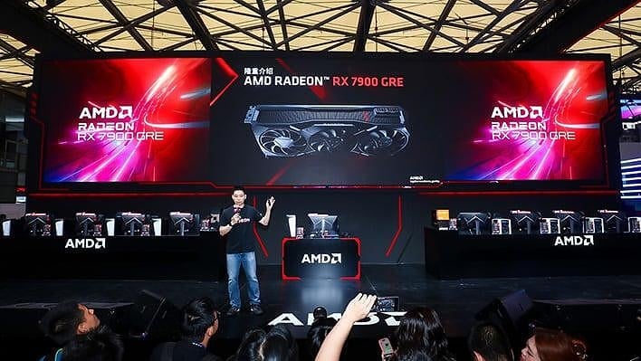 AMD показа Radeon RX 7900 GRE