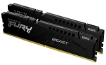 Памет Kingston 64GB 6000MT/s DDR5 CL30 DIMM (Kit of 2) FURY Beast Black EXPO, EAN: 740617343403