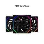 Комплект Darkflash 3-in-1 3x120mm - INF34 Black, Daisy-Chain, Addressable RGB