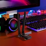 3-лентов Bluetooth 5.4 Wi-Fi 7 PCIe адаптер TP-Link Archer TBE552E BE9300