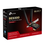 3-лентов Bluetooth 5.4 Wi-Fi 7 PCIe адаптер TP-Link Archer TBE552E BE9300