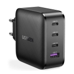 Зарядно устройство Ugreen CD224 70774, 220V 3xUSB-C, 1xUSB A, GaN, 65W, NEXODE