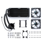FRACTAL DESIGN LIQUID CPU ACTIVE FAN 120MM LGA 2066 2011-3 1366 1151 1150 1200 AM4 TR4 AM3+ AM3 AM2