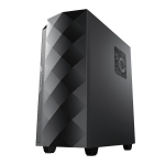 Gamemax кутия Case EATX - Diamond COC Black - Addressable RGB