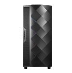 Gamemax кутия Case EATX - Diamond COC Black - Addressable RGB