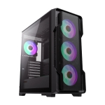 Gamemax кутия Case EATX - SIEGE Black - Addressable RGB