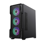 Gamemax кутия Case EATX - SIEGE Black - Addressable RGB