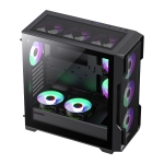 Gamemax кутия Case EATX - SIEGE Black - Addressable RGB