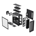 Gamemax кутия Case mATX - DEFENDER MB - Addressable RGB