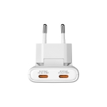 Зарядно устройство Verbatim Fold 'n' Go GaN Charger 65W EU plug White