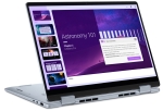 Лаптоп Dell 14 Plus 2-in-1 DB04250, Intel Ultra 7 256V (47 TOPS NPU, 8 cores, up to 4.8 GHz), 14" 16:10 FHD+(1920x1200) Touch 300nits WVA AG, 16GB, LPDDR5X, 8533MT/s (onboard), 512GB M.2 SSD PCIe, Intel Arc, FHD RGB and Mic, Wi-Fi 7, FPR, Backlit Kb, Win