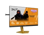 Монитор AOC CS24A, 24.1" TN eSports WLED, 1920x1080@610Hz (OC, Native 600Hz), 0.5ms GtG, 0.3ms MPRT, 500cd m/2, 1000:1, DCR 80M:1, Adaptive Sync, FlickerFree, Low Blue Light, Tilt, Height Adjust, Pivot, Swivel, 2xHDMI, DP, USB hub