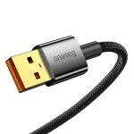 Кабел Baseus CATS000201 USB към USB Type C 100W 1м - черен