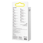 Кабел Baseus Flash Series II USB Type C / USB Type A - USB Type C / Lightning / micro USB 100 W 1.2 м CASS030101 - черен