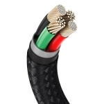 Кабел Baseus Cafule Metal Series USB-A към Lightning, 2м CALJK-B01